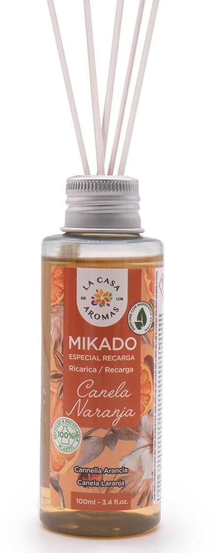Ambientador mikado recarga 100ml canela