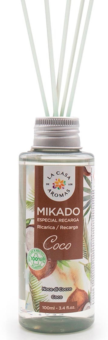 Ambientador mikado Casa dos Aromas recarga 100ml coco