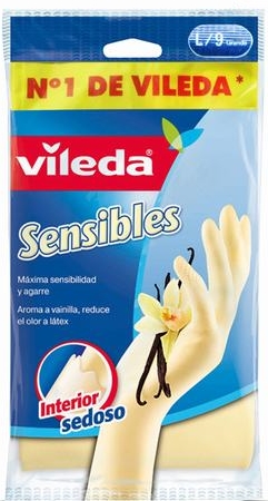 Luvas limpeza sensíveis Vileda L