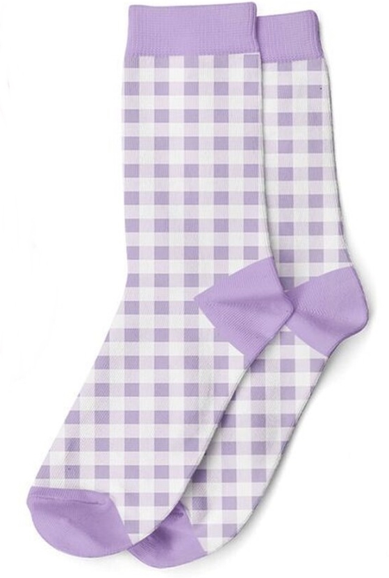 Meias estampadas Funny em polyester 35-42