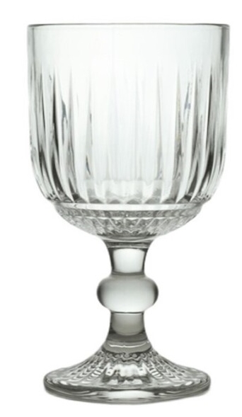 Copos pé alto em vidro Sword 6x230ml branco