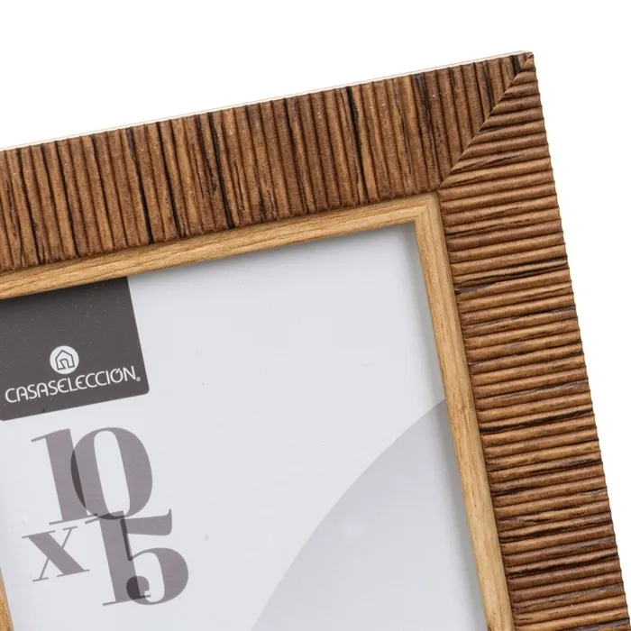 Moldura CS 10x15cm em bambu e madeira (quarta moldura) - Thumbnail 2
