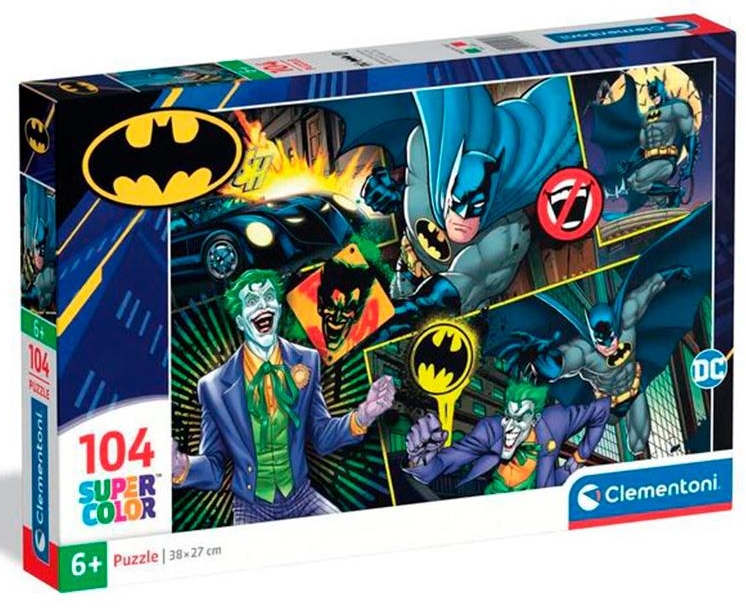 Puzzle Clementoni 104 peças - Batwheels