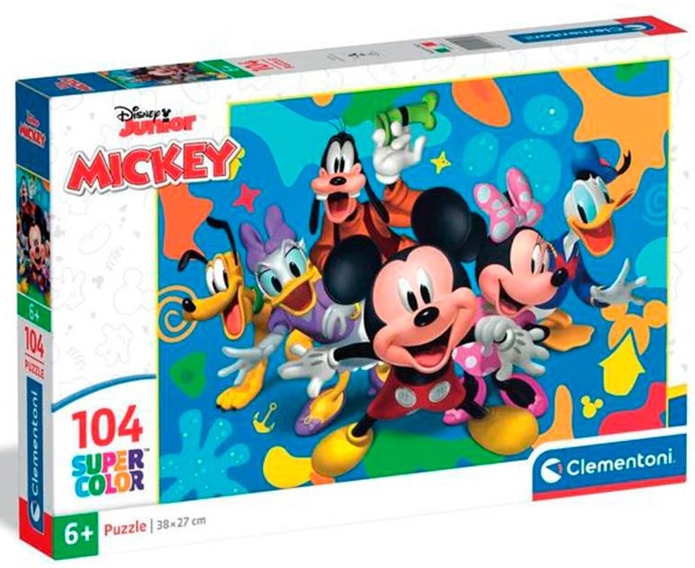Puzzle Clementoni 104 peças - Mickey