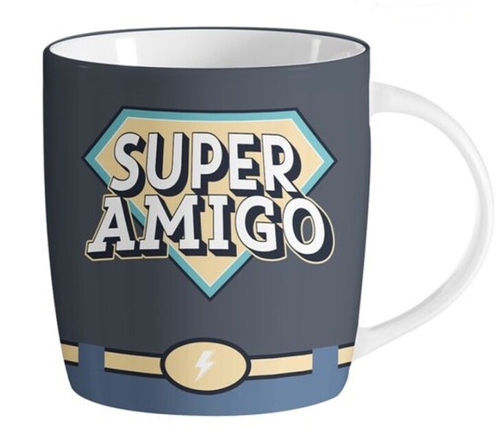 Caneca Super Amigo em cerâmica 350ml