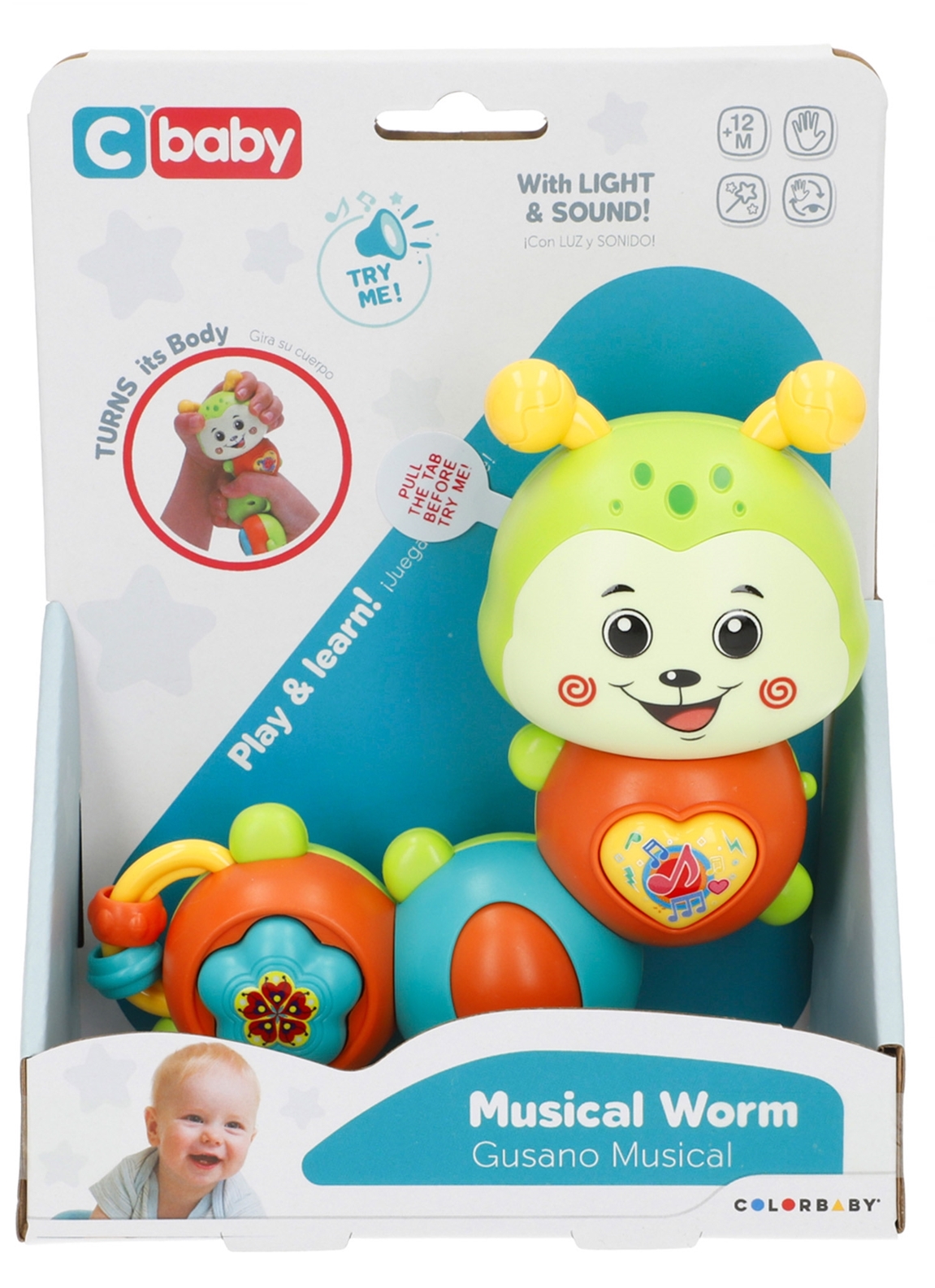 Brinquedo bebé com som e luz - Image 2