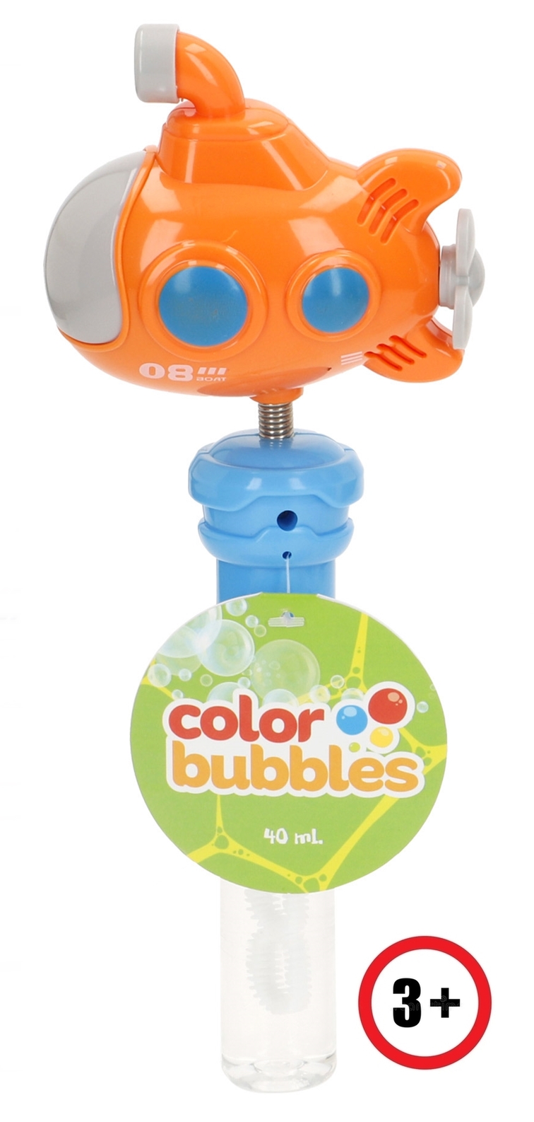 Brinquedo bolas sabão topper 3D - Helicóptero