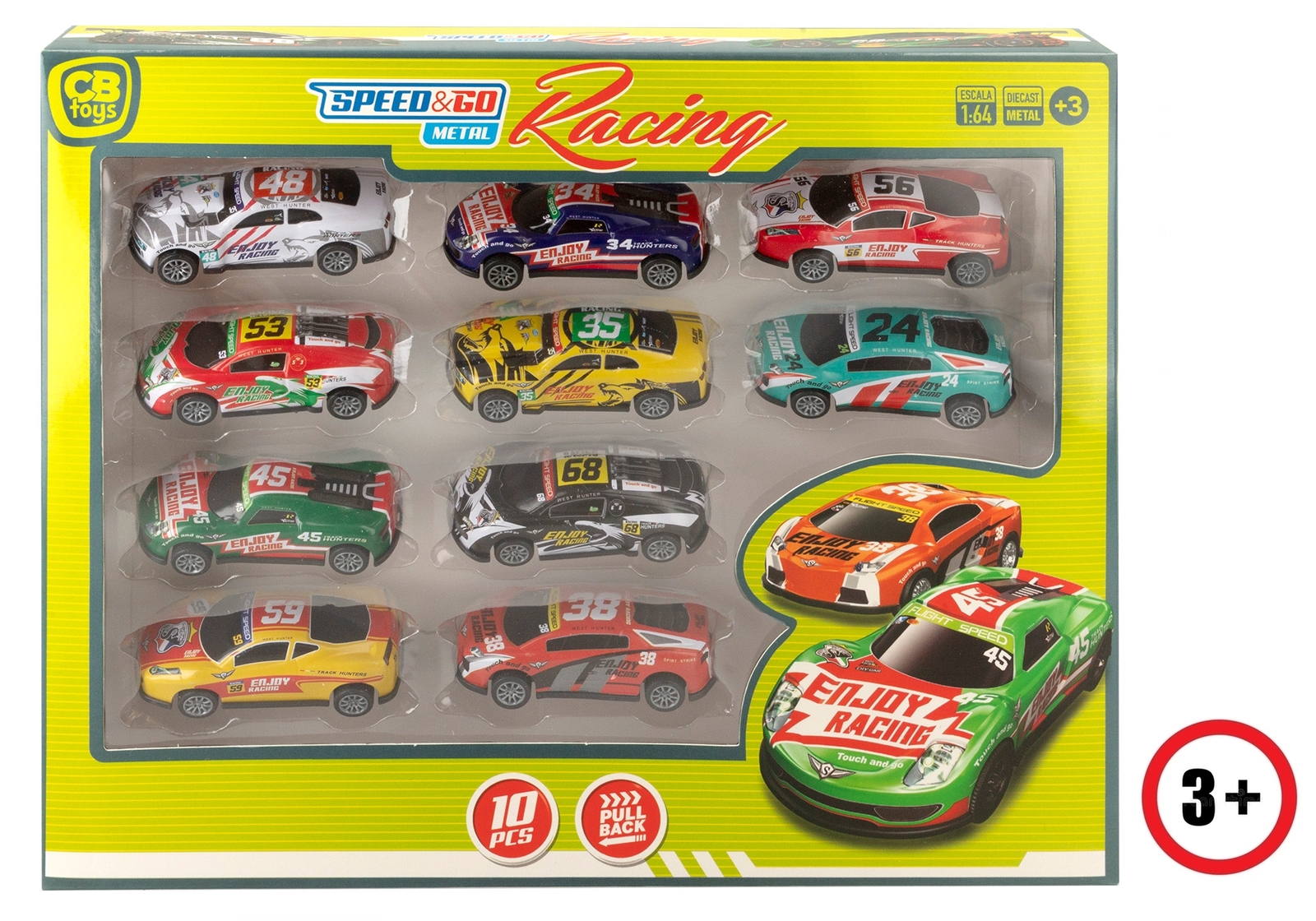 Brinquedo carros pull back em metal 12
