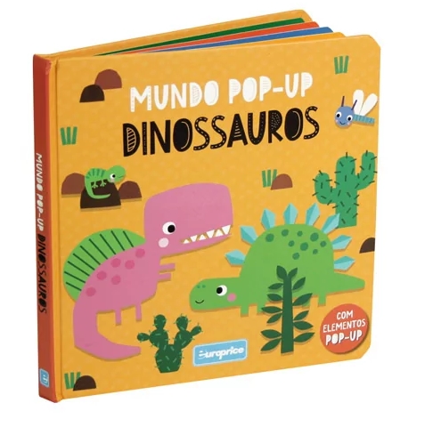Livro histórias mundo pop-up - dinossauros