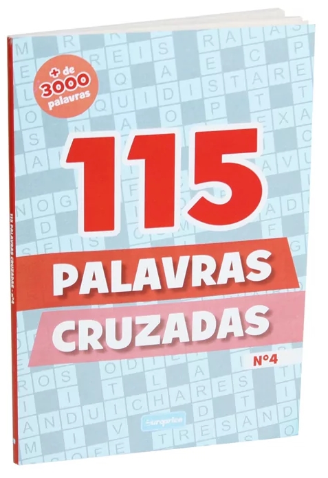Livro passatempo palavras cruzadas - 115