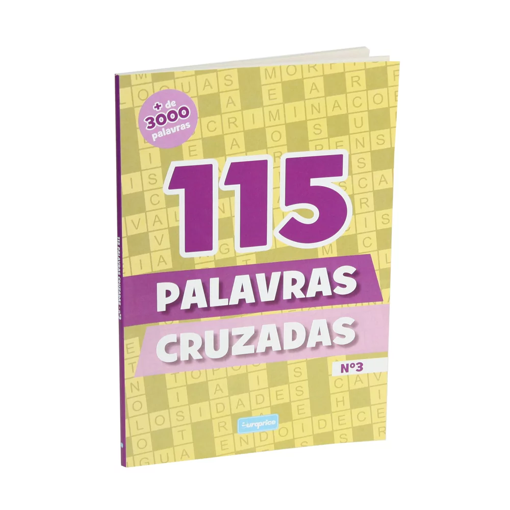 Livro passatempo palavras cruzadas - 115