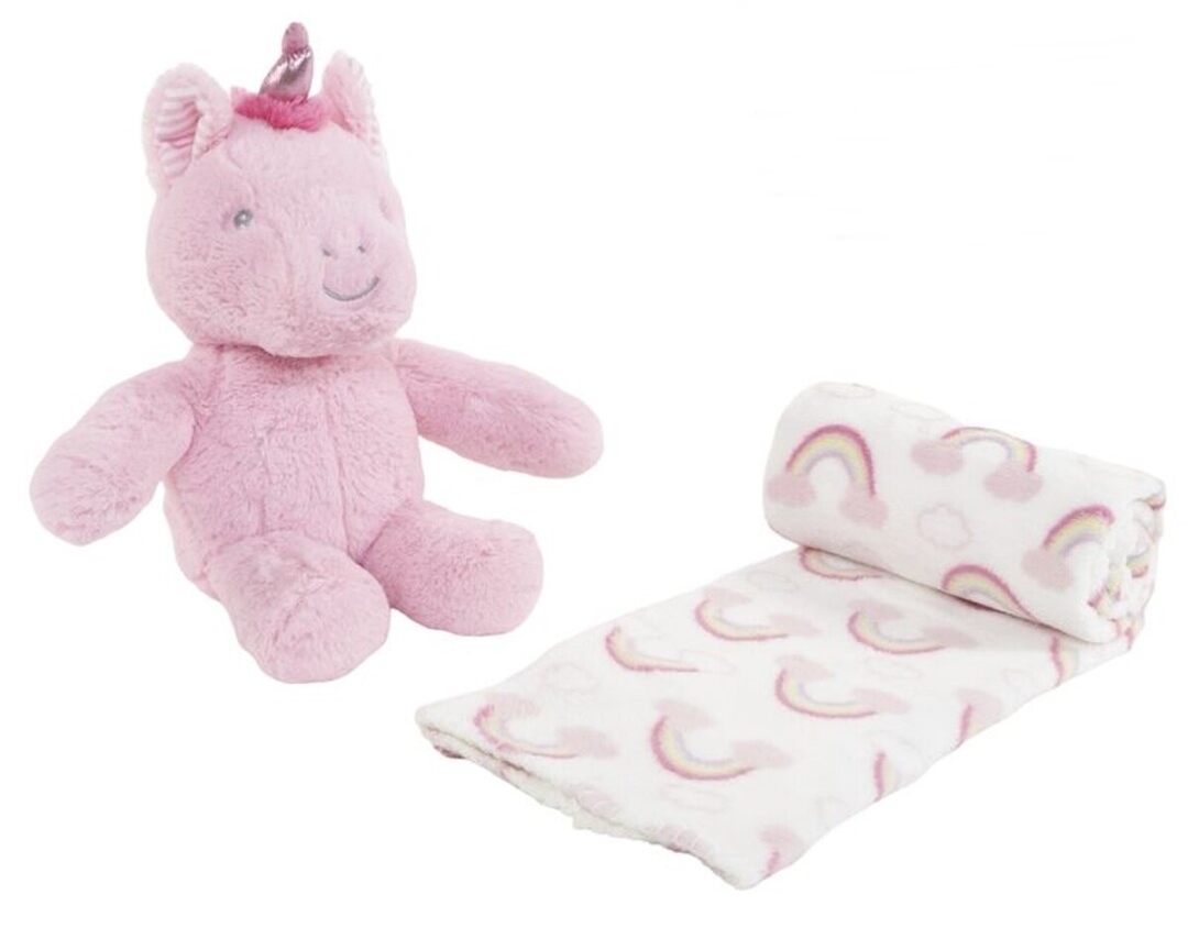 Peluche + manta de viagem CL - Unicórnio - Image 2