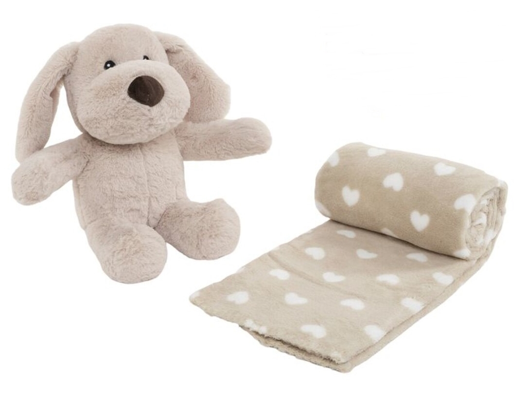 Peluche + manta de viagem CL - Cão - Image 2