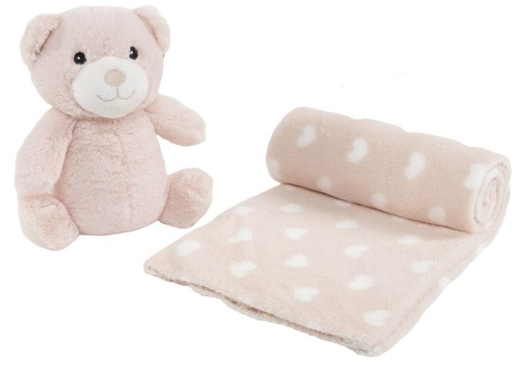 Peluche + manta de viagem CL - Urso
