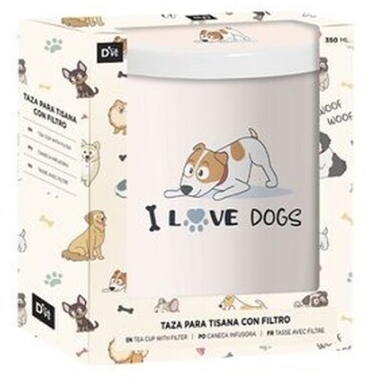 Caneca infusora em cerâmica com caixa CL - gatos 350ml - Image 2