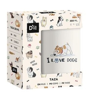 Caneca em caixa CL em cerâmica 350ml Dog - Image 2