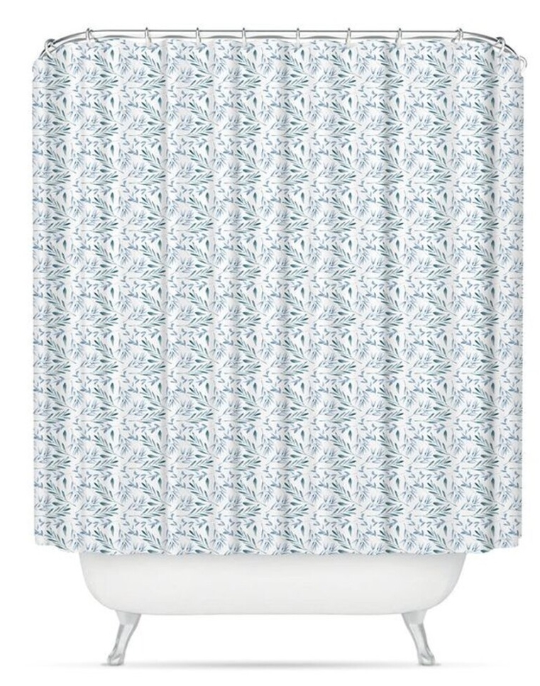 Cortinado WC em polyester CL 180x200cm