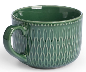 Cerâmica vidrada - chávena jumbo 650ml