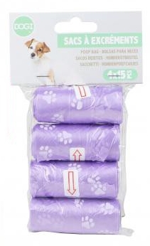 Sacos dejetos animal  Dogi 4 rolos x 15 sacos