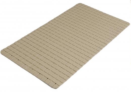 Tapete banheira Urban Living 39x69cm - bege