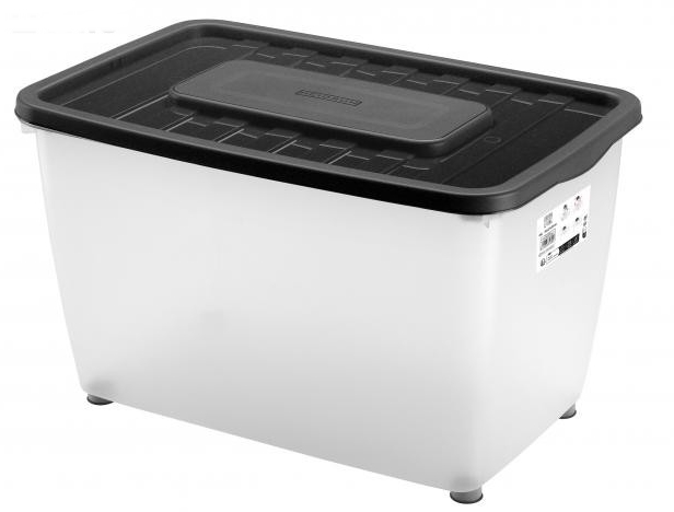Caixa multiusos em plástico Urban Living 56x37x34cm - 46l