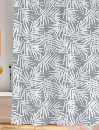 Cortinado WC Urban Living em plástico 180x180cm - Image 2