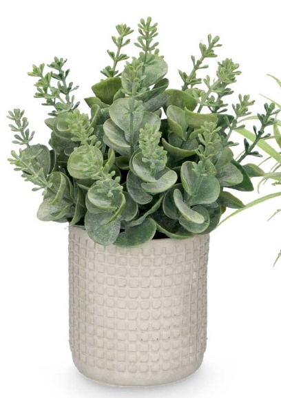 Vaso decorativo plantas Ibergarden em cerâmica - 20cm