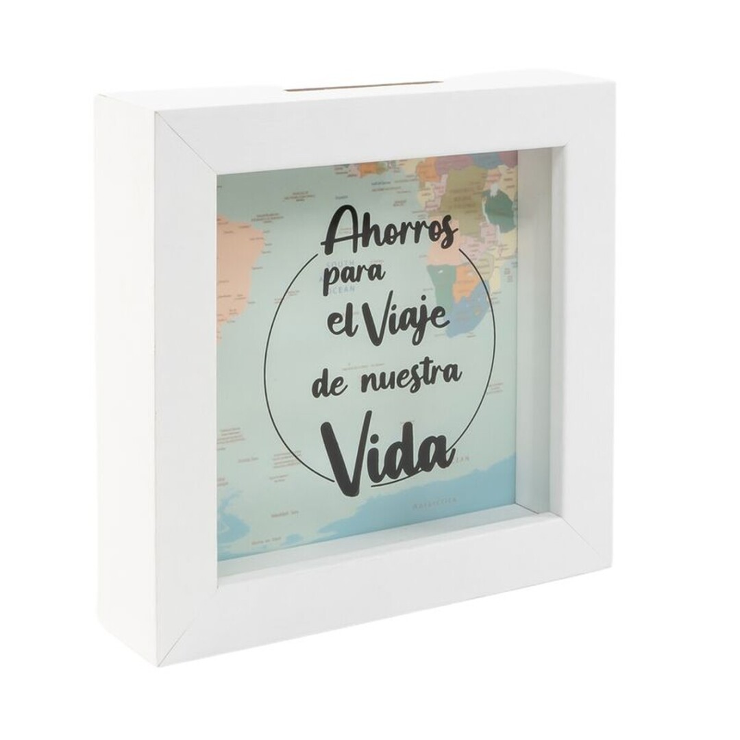 Mealheiro madeira e vidro 15cm