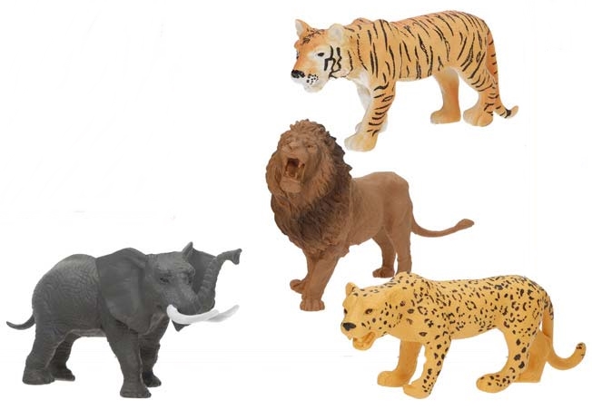 Brinquedo animais Selva Animal World em bolsa - 4x12cm - Image 2
