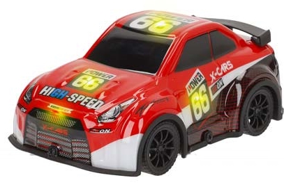 Brinquedo carro pull back Speed & Go com som e luz - 17cm