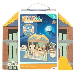 Brinquedo madeira Woomax - presépio - Image 2