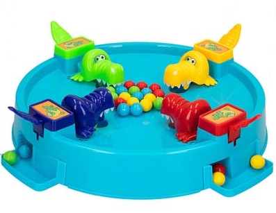 Jogo come bolas - corcodilo