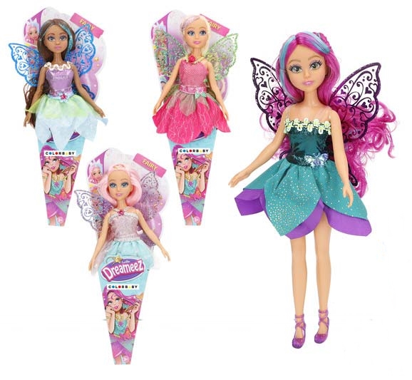 Brinquedo boneca Dreameez fada 30cm