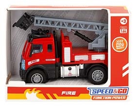 Brinquedo carro pull back Speed & Go - carro de bombeiros - Image 2