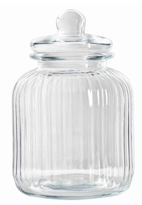 Frasco cozinha em vidro tampa bola G - 3900ml