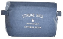 Cesto multiusos desdobrável tela 20x16x15cm