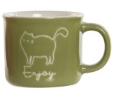 Chávena café Gato Color em cerâmica - 70ml