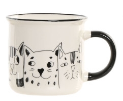 Caneca em cerâmica animais - 340ml
