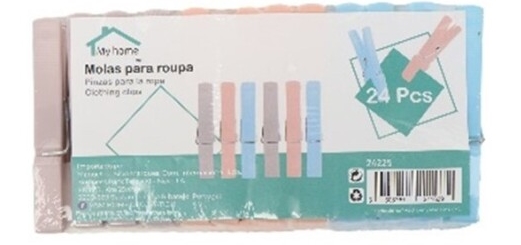 Molas roupa em PVC 24