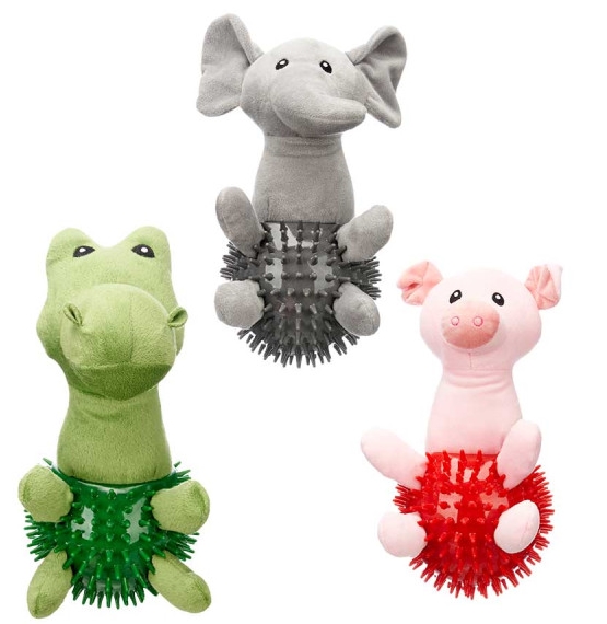 Brinquedo cão Moscow em tecido e borracha