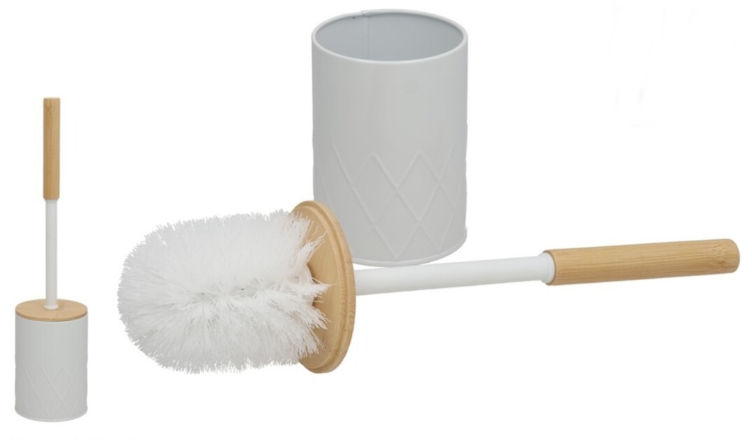 Piaçaba copo em plástico e bambu