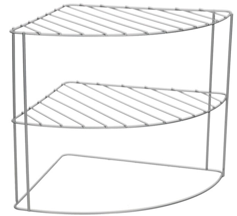 Estante apoio cozinha em metal 31x22cm