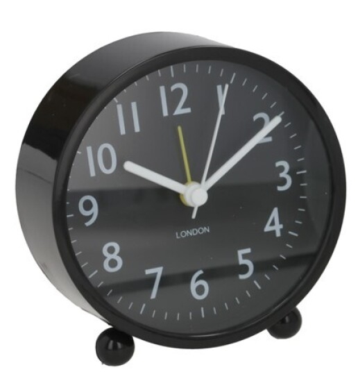 Despertador em pvc 10cm