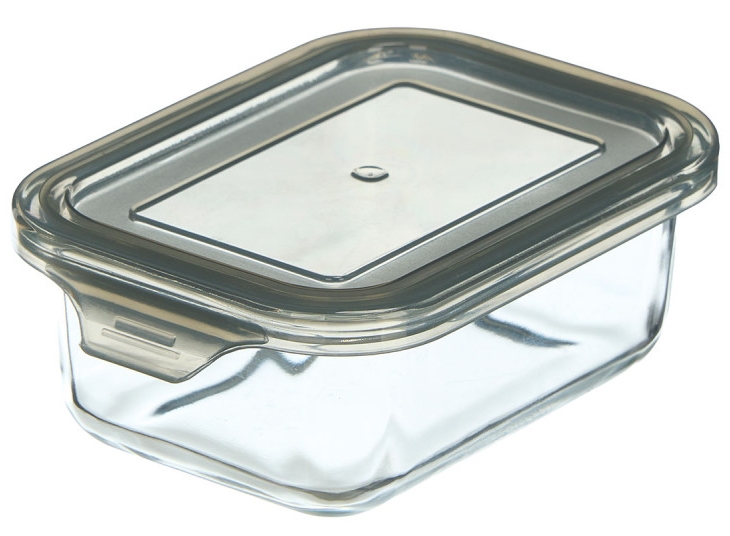 Caixa alimentos Vivalto em vidro 370ml