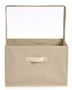 Caixa multiusos desdobrável  em lona 38x25x25 (preço individual, envio aleatório) - Image 2