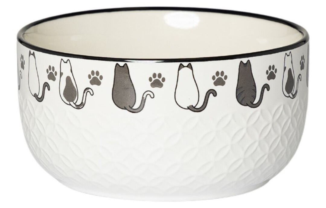 Taça Nauel em cerâmica Gatos - 530ml