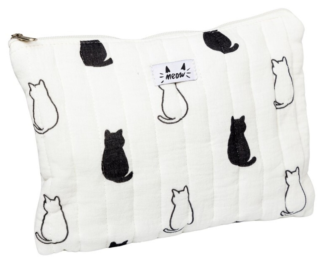 Necesser Nauel em poliéster Gatos