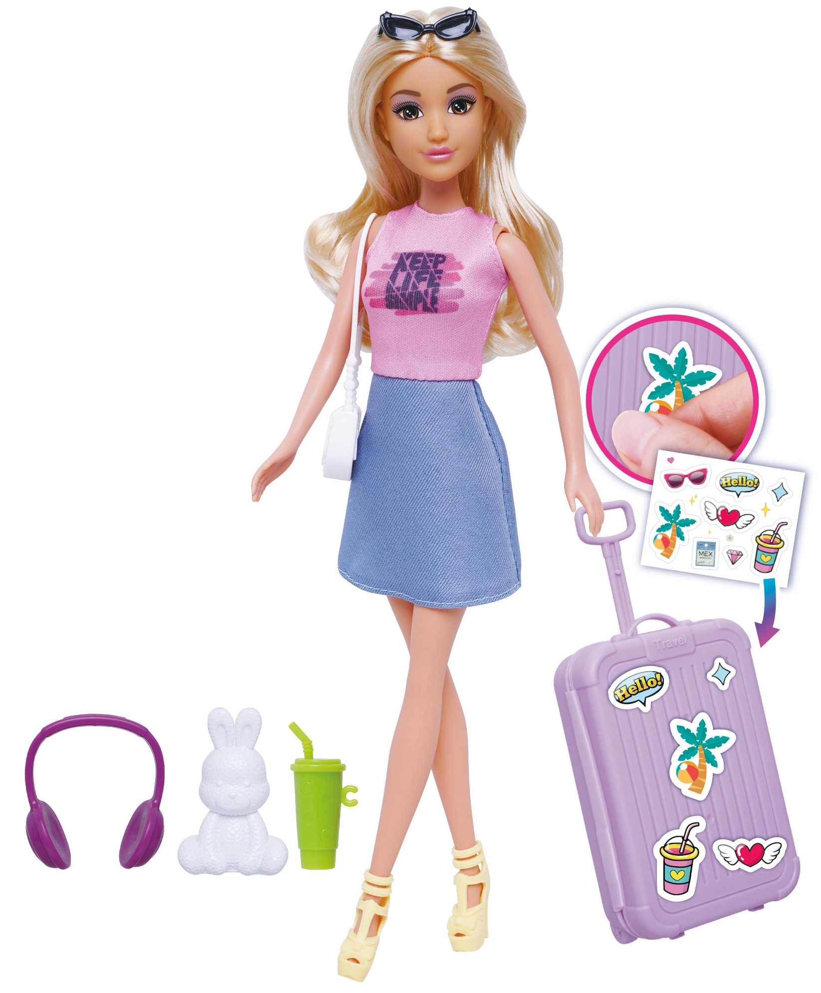 Brinquedo boneca Isabella viajante - Image 2