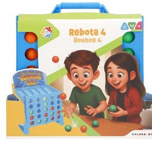 Brinquedo jogo 4 em linha (+5anos) - Image 2