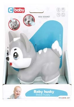 Brinquedo bebe cão com som (18meses)